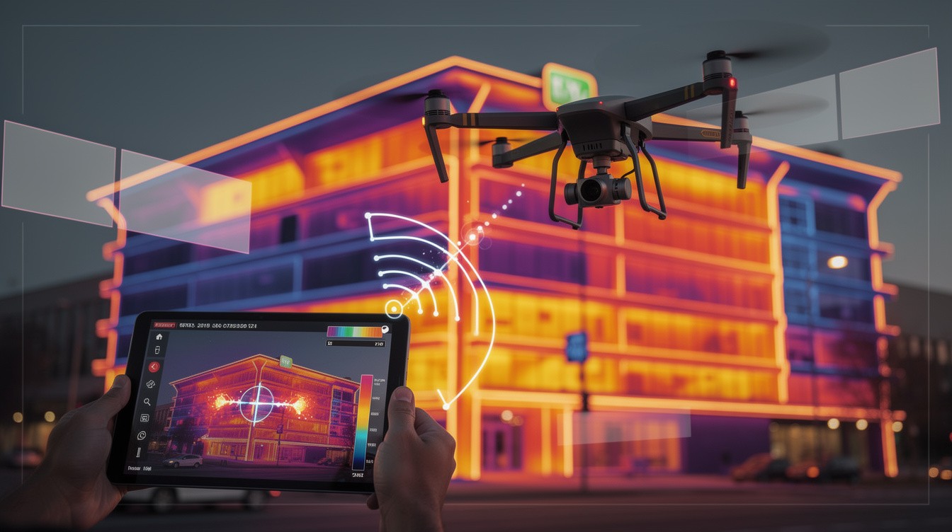 Infrared Drone Inspections: Remote Thermal Checks for Structures