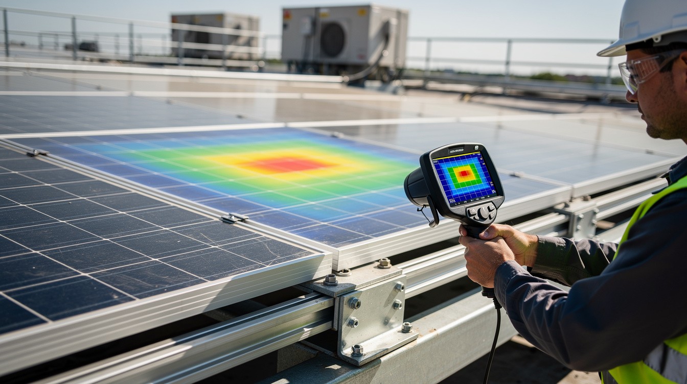 PV System Thermal Imaging: Monitoring Solar Array Performance