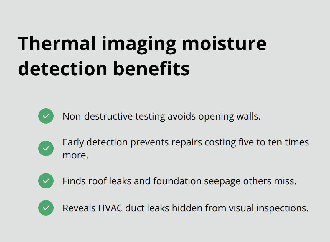 Key advantages of using thermal imaging to detect moisture issues - thermal building inspection services