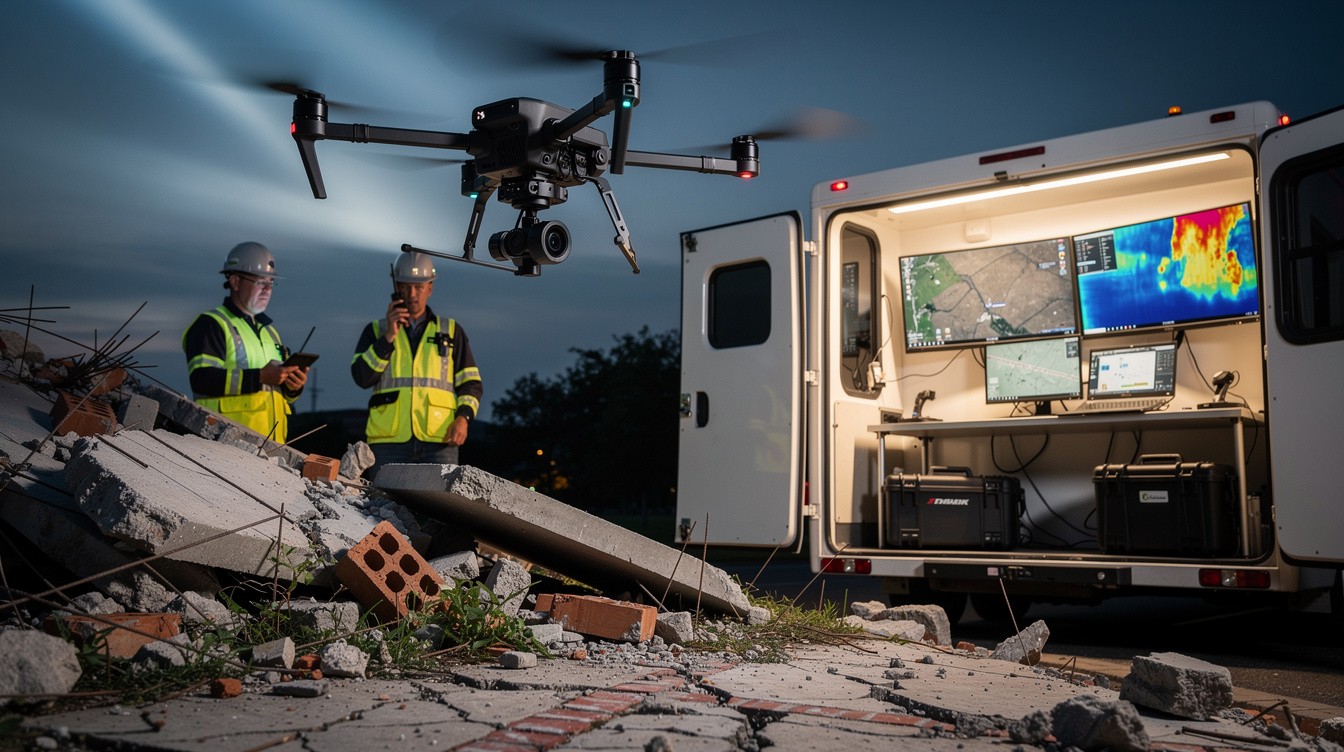 UAV Search Operations: Real-Time Aerial Intelligence For Emergencies