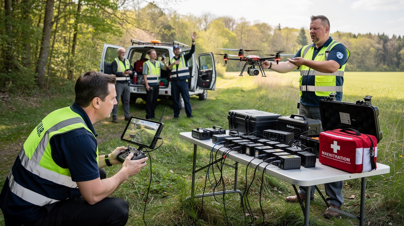 Volunteer Search Drone Operations: Supporting Safe Rescue Missions